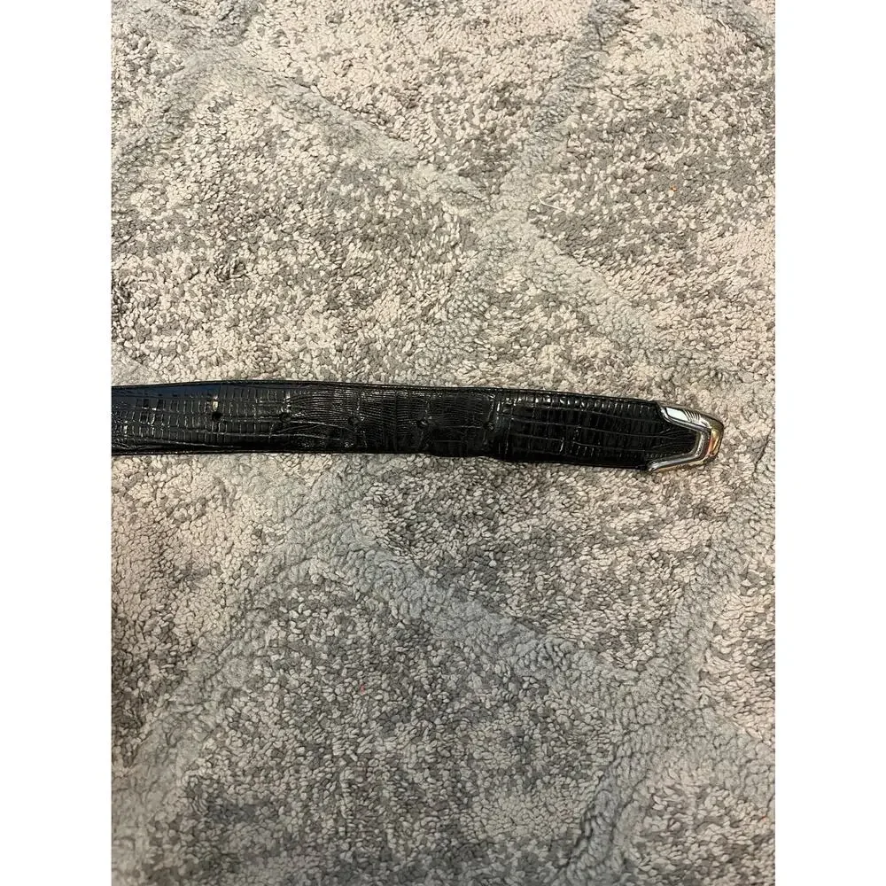 Vintage Black Leather Footjoy Golf Belt
